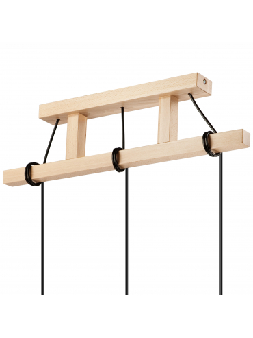 Lampa wisząca Leon LM-3.97 naturalny 34799