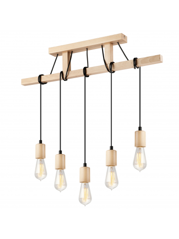 Lampa wisząca Leon LM-5.97 naturalny 34782