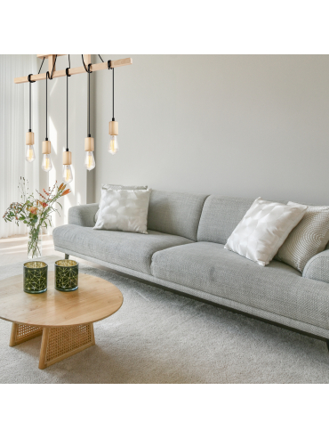 Lampa wisząca Leon LM-5.97 naturalny 34782
