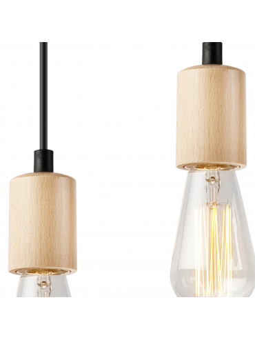 Lampa wisząca Leon LM-5.97 naturalny 34782