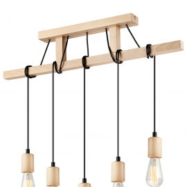 Lampa wisząca Leon LM-5.97 naturalny 34782