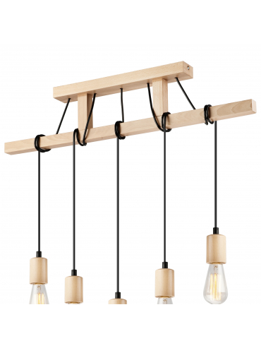 Lampa wisząca Leon LM-5.97 naturalny 34782