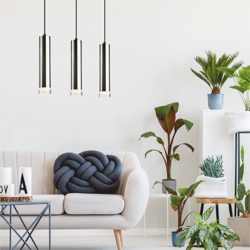 Lampa wisząca Diego LM-3.124 chrom 39688