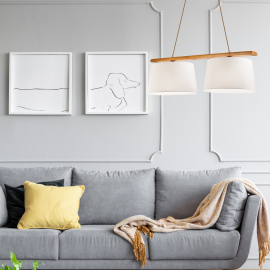 Lampa wisząca Aida LD-2.98 dąb 35215