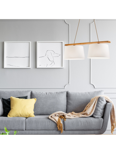 Lampa wisząca Aida LD-2.98 dąb 35215