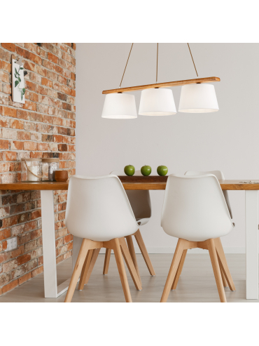 Lampa wisząca Aida LD-3.98 dąb 35222