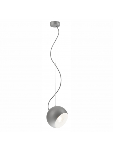 Lampa wisząca Inez LM-1.109 srebrna 37509