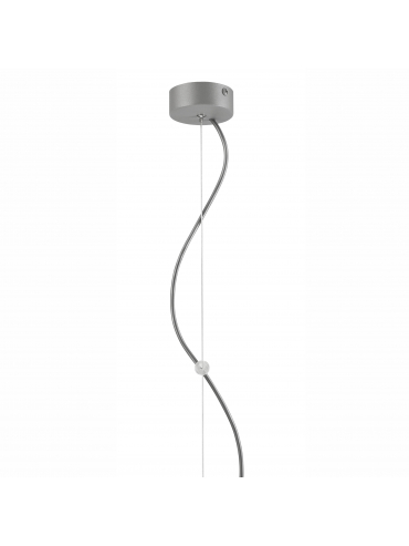 Lampa wisząca Inez LM-1.109 srebrna 37509