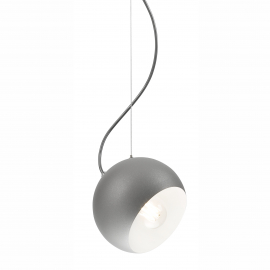 Lampa wisząca Inez LM-1.109 srebrna 37509