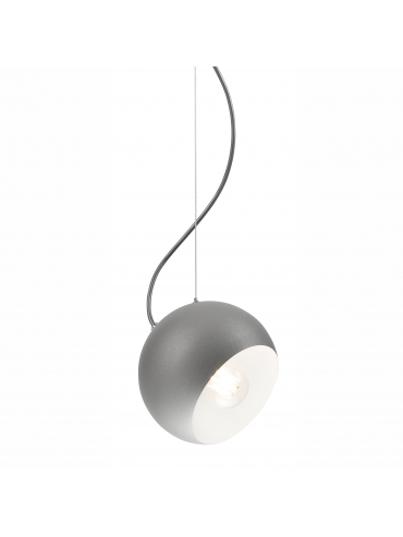 Lampa wisząca Inez LM-1.109 srebrna 37509