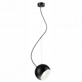 Lampa wisząca Inez LM-1.109 czarna 37462
