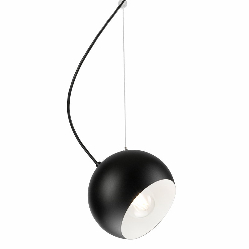 Lampa wisząca Inez LM-1.109 czarna 37462