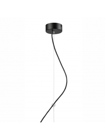 Lampa wisząca Inez LM-1.109 czarna 37462