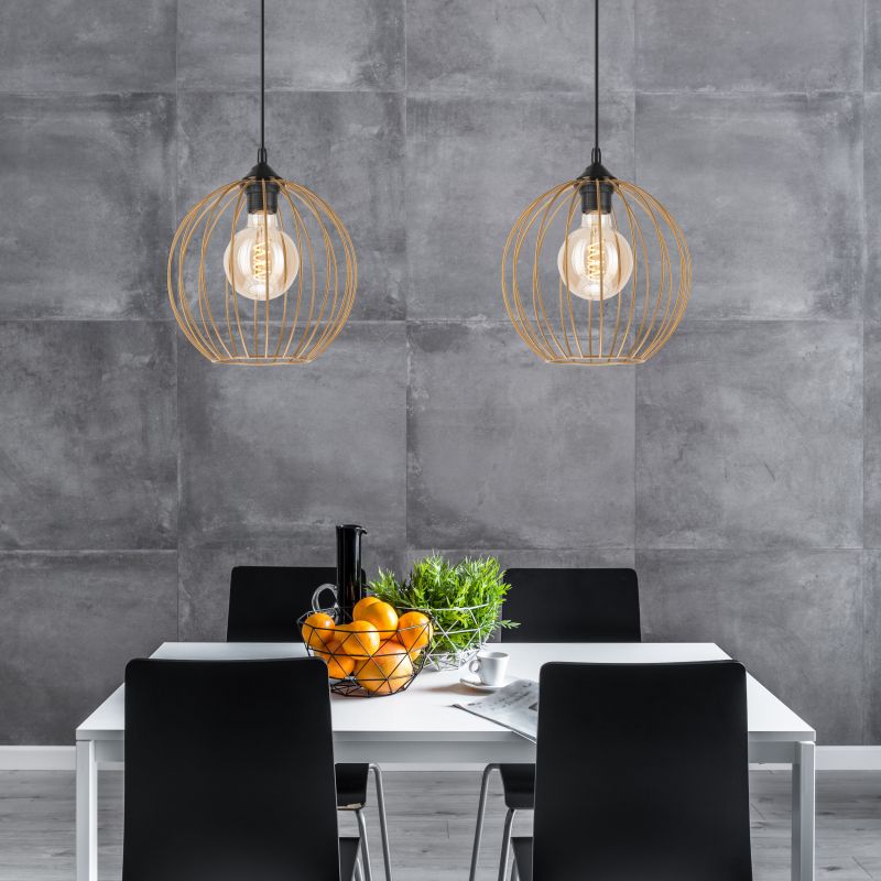Lampa wisząca Zoya LM-1.162 złota 45153