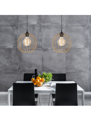 Lampa wisząca Zoya LM-1.162 złota 45153