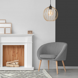 Lampa wisząca Zoya LM-1.162 złota 45153