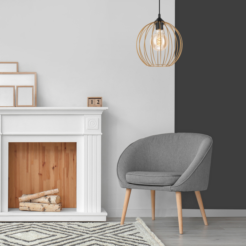 Lampa wisząca Zoya LM-1.162 złota 45153
