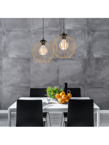 Lampa wisząca Zoya LM-2.162 złota  45399