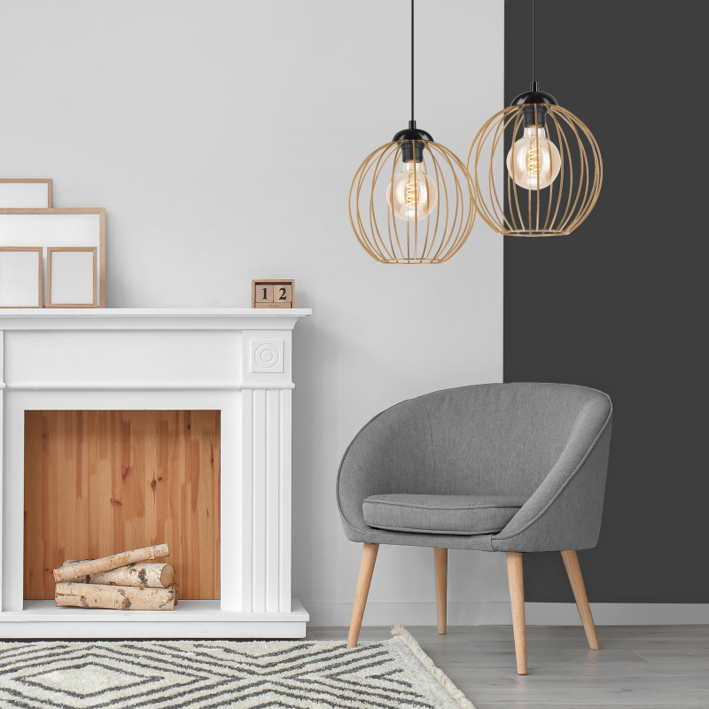 Lampa wisząca Zoya LM-2.162 złota  45399
