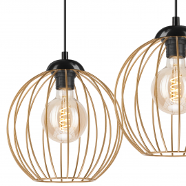 Lampa wisząca Zoya LM-2.162 złota  45399