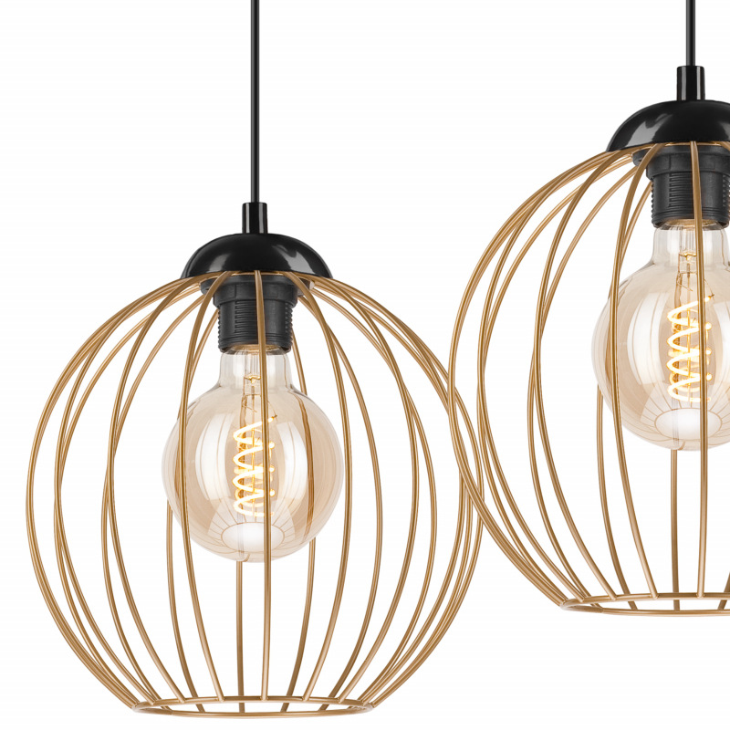 Lampa wisząca Zoya LM-2.162 złota  45399