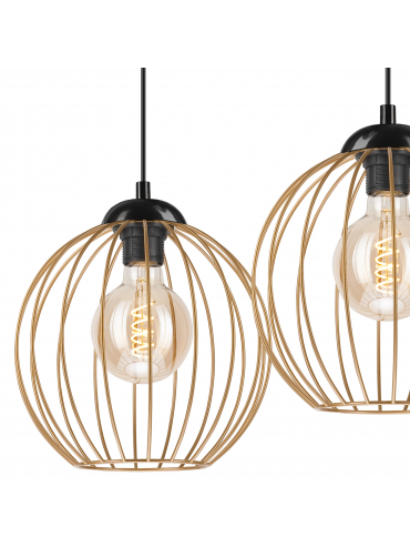 Lampa wisząca Zoya LM-2.162 złota  45399
