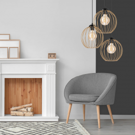 Lampa wisząca Zoya LM-3.162 złota  45443