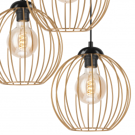 Lampa wisząca Zoya LM-3.162 złota  45443