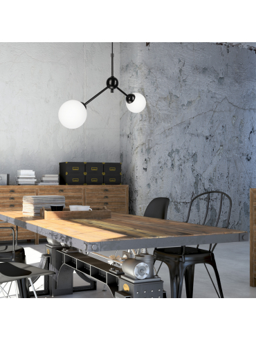 Lampa wisząca Alessia Ball LM-2.167 czarna 45252