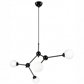 Lampa wisząca Alessia Ball LM-4.167 czarna 45276