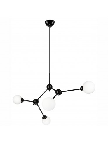 Lampa wisząca Alessia Ball LM-4.167 czarna 45276