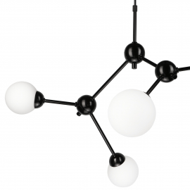 Lampa wisząca Alessia Ball LM-4.167 czarna 45276