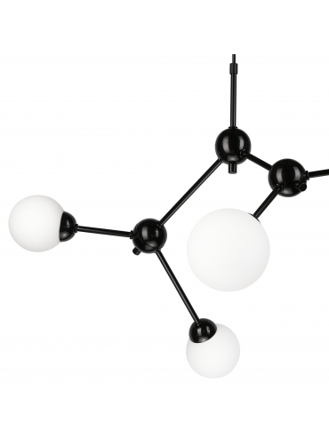 Lampa wisząca Alessia Ball LM-4.167 czarna 45276