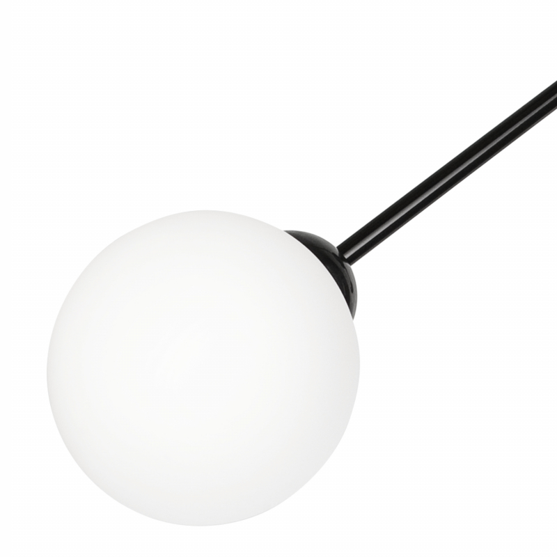 Lampa wisząca Alessia Ball LM-4.167 czarna 45276