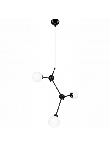 Lampa wisząca Alessia Ball LM-3.167 czarna 45269