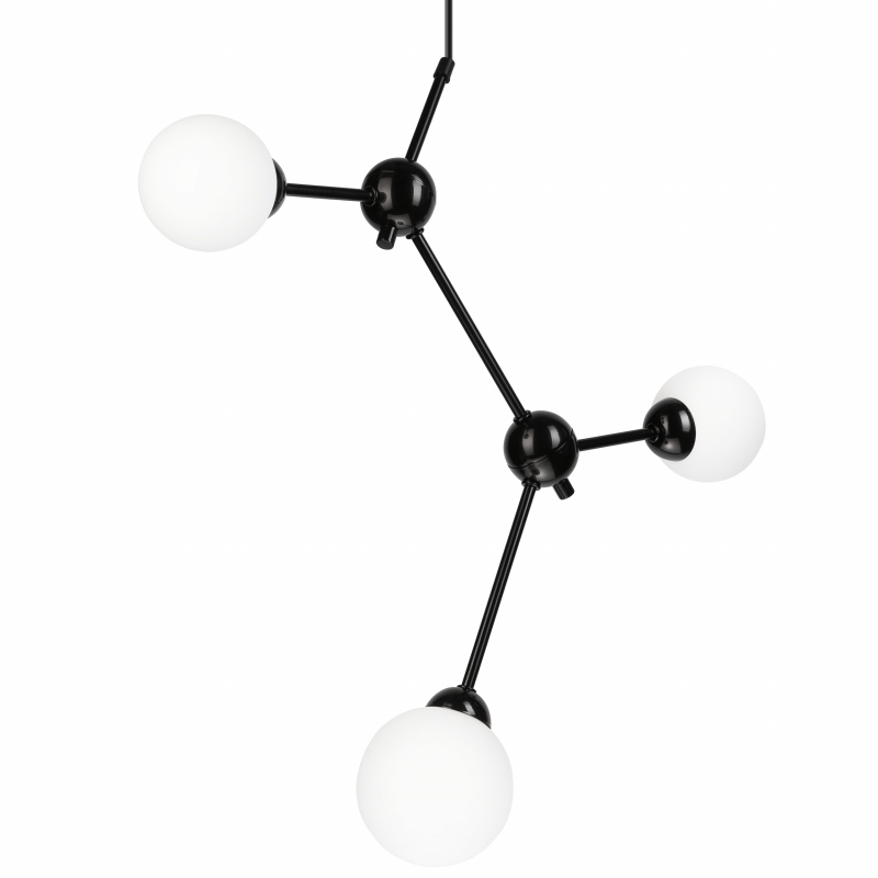 Lampa wisząca Alessia Ball LM-3.167 czarna 45269