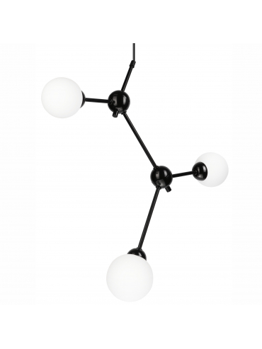 Lampa wisząca Alessia Ball LM-3.167 czarna 45269