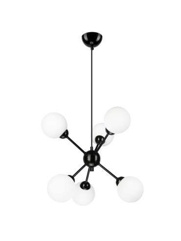 Lampa wisząca Alessia Ball LM-6.168 czarna 45290
