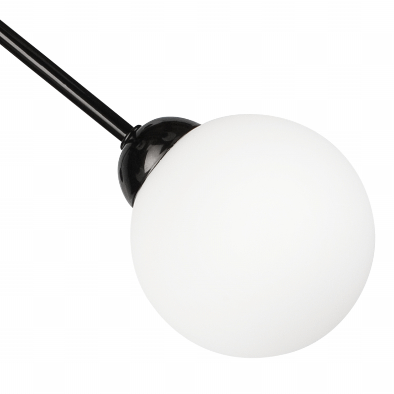 Lampa wisząca Alessia Ball LM-6.168 czarna 45290
