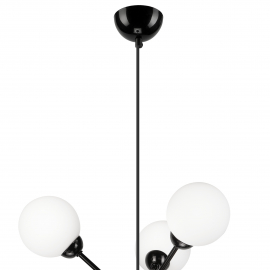 Lampa wisząca Alessia Ball LM-6.168 czarna 45290