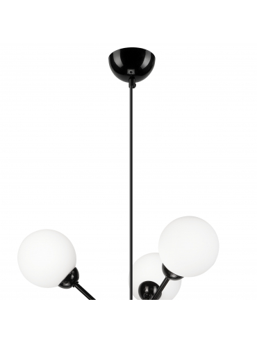 Lampa wisząca Alessia Ball LM-6.168 czarna 45290