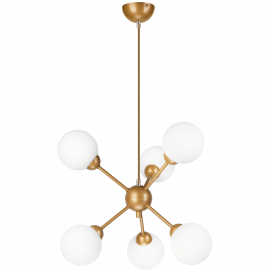 Lampa wisząca Alessia Ball LM-6.168 złota 45283