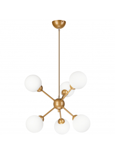 Lampa wisząca Alessia Ball LM-6.168 złota 45283
