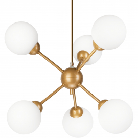Lampa wisząca Alessia Ball LM-6.168 złota 45283