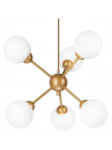 Lampa wisząca Alessia Ball LM-6.168 złota 45283
