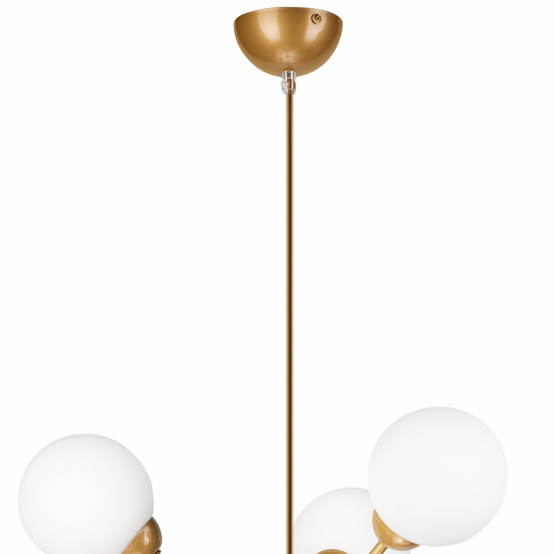 Lampa wisząca Alessia Ball LM-6.168 złota 45283