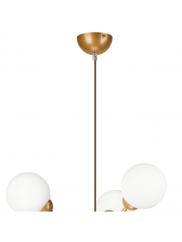 Lampa wisząca Alessia Ball LM-6.168 złota 45283