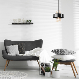 Lampa wisząca Mika LM-1.199 złota 47546