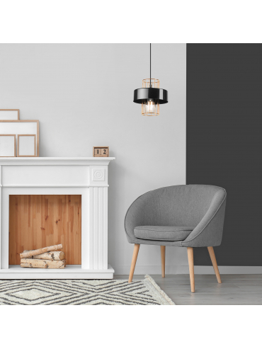 Lampa wisząca Mika LM-1.199 złota 47546