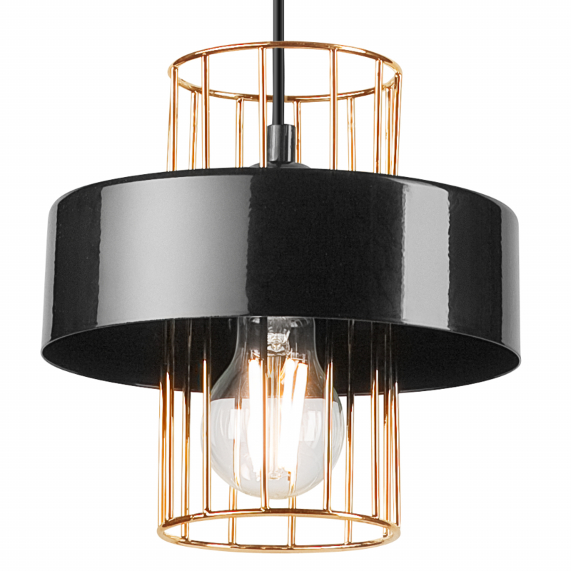 Lampa wisząca Mika LM-1.199 złota 47546